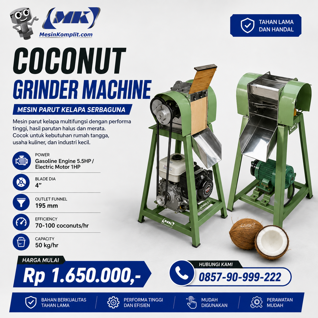Mesin Pemarut Kelapa...
